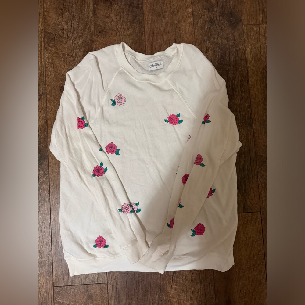 Lauren moshi roses skull sweatshirt! Great condition